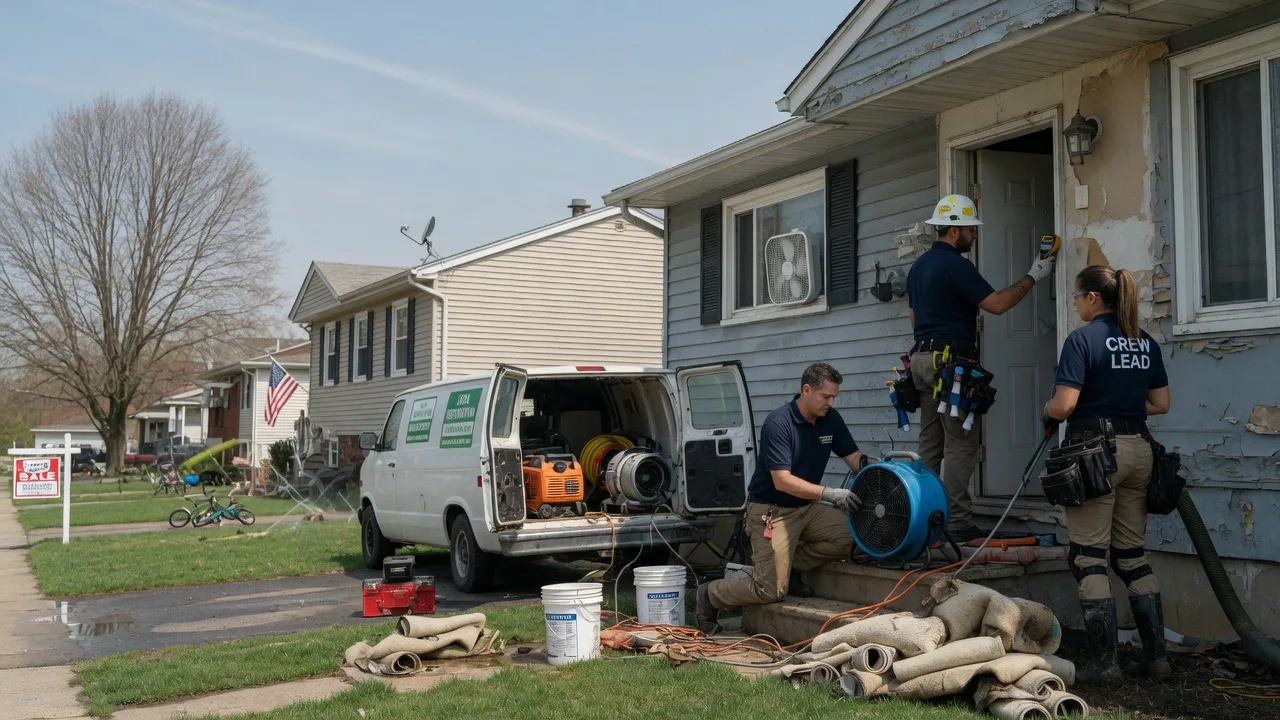 Flood Cleanup in Maple, WI near me